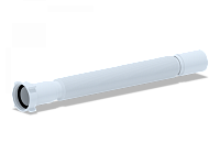 Гибкая труба 1 1/2"*40удлинённая, ANI PLAST 250_100_Array